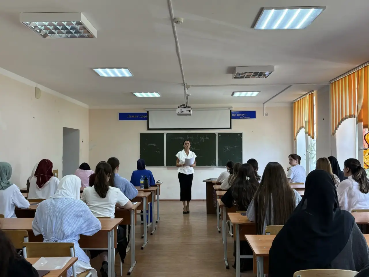 В профессионально-педагогическом колледже ДГПУ стартовали вступительные испытания