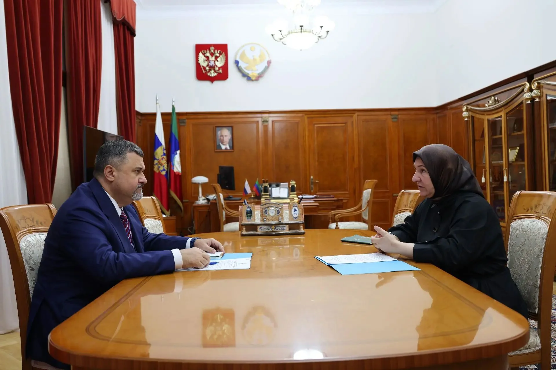 Фёдор Щукин провел встречу с учредителем сообщества «Сила матерей»