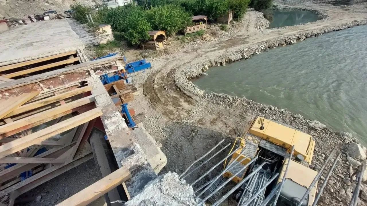 Красный мост в Дагестане восстановят досрочно