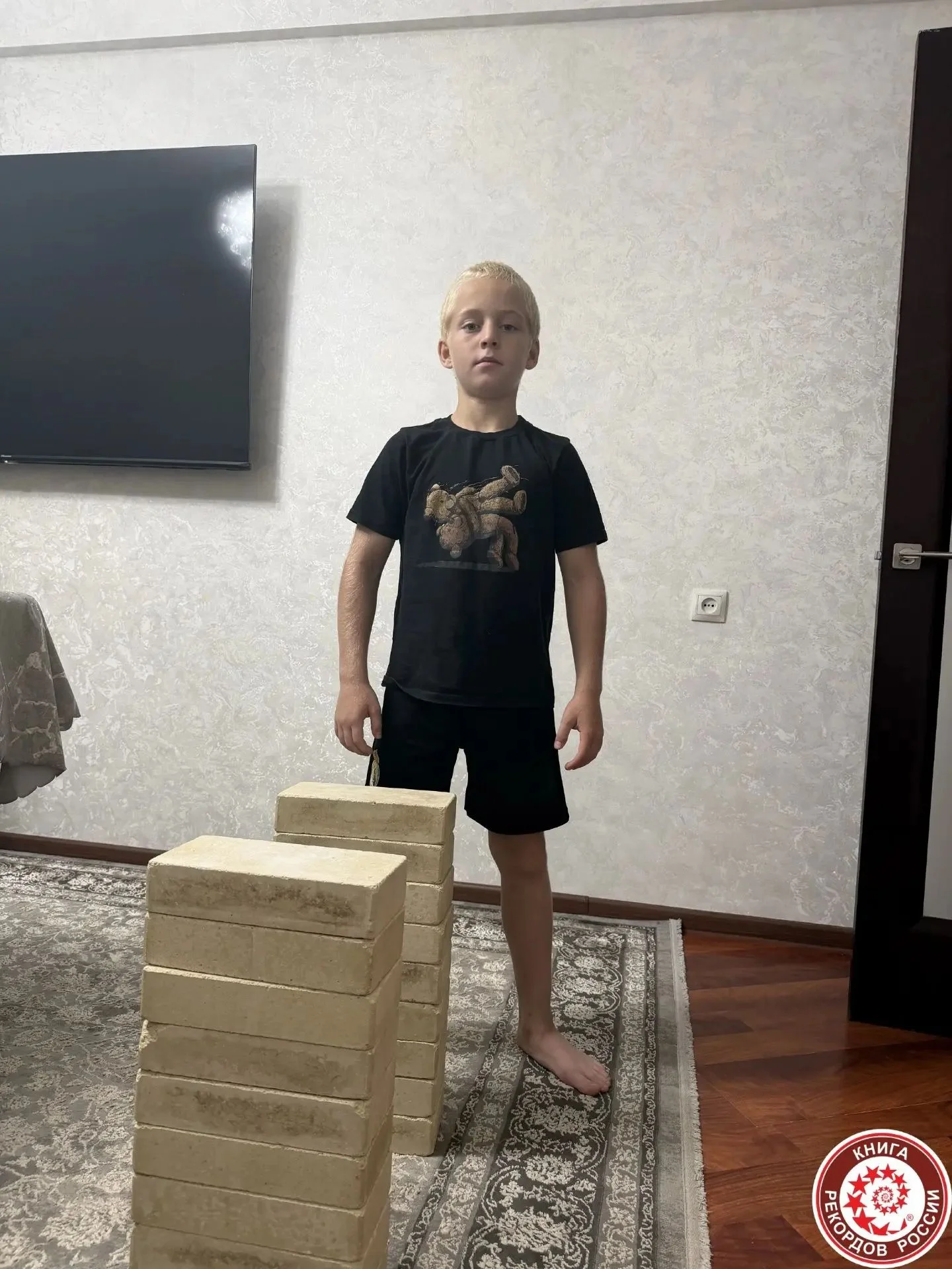 11-летний Ратмир Гончар установил шестой рекорд России