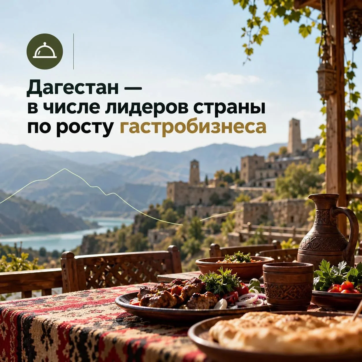 Дагестан вошел в тройку лидеров по росту гастробизнеса