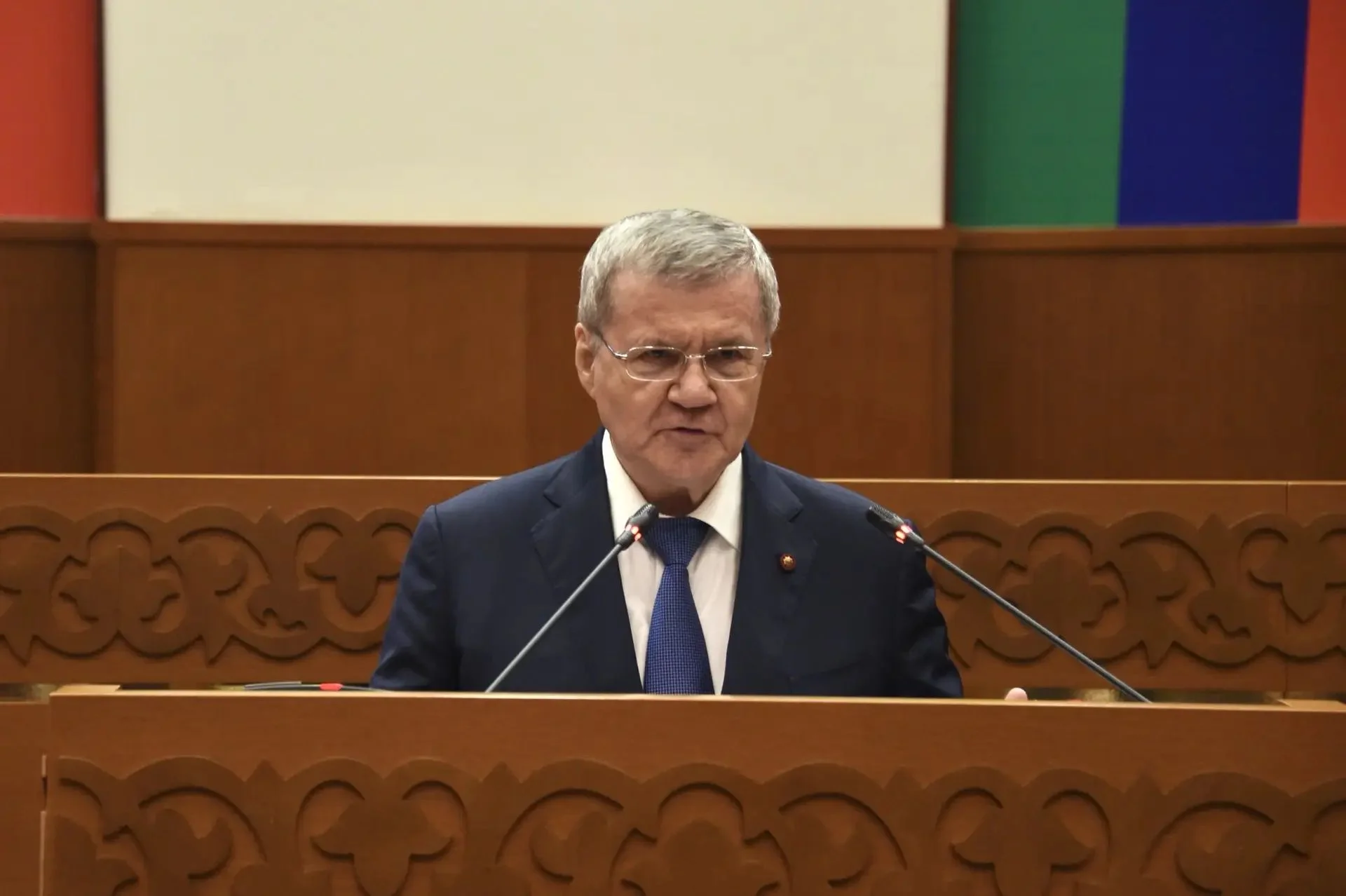 Юрий Чайка поздравил Щукина с избранием главой Дагестана