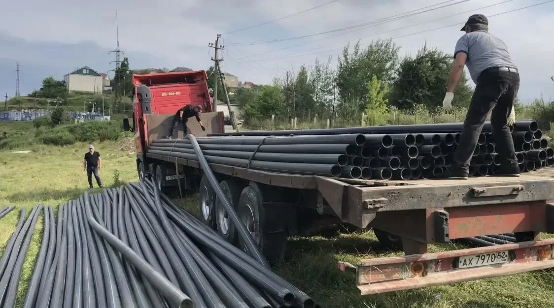 Народный фронт помог Дахадаевскому району восстановить водовод после оползня